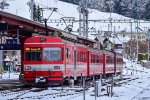 Appenzeller Bahn #44 at the station
